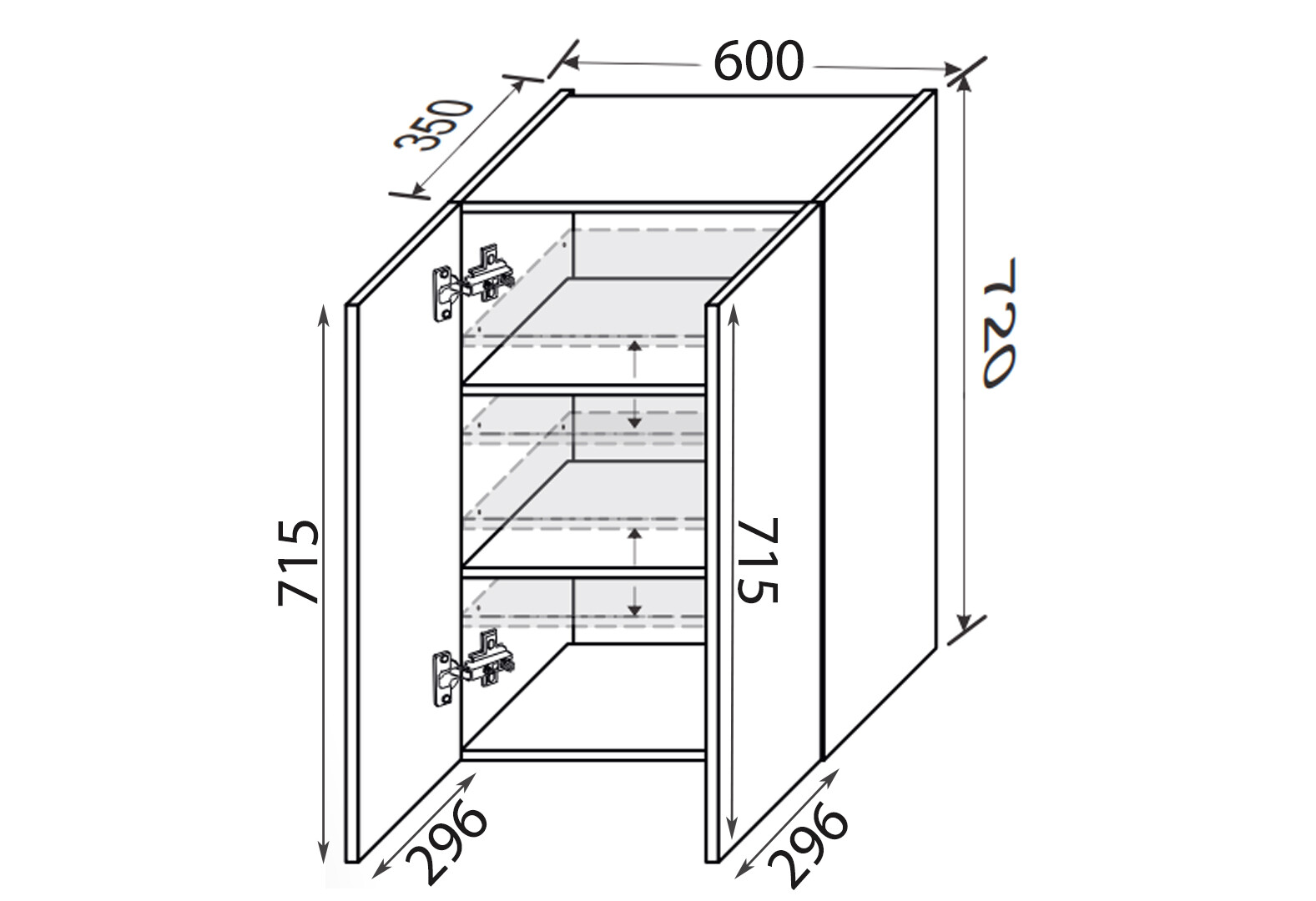 Фото 2 - Верх 60В/720 2дв Глори / Glory МироМарк