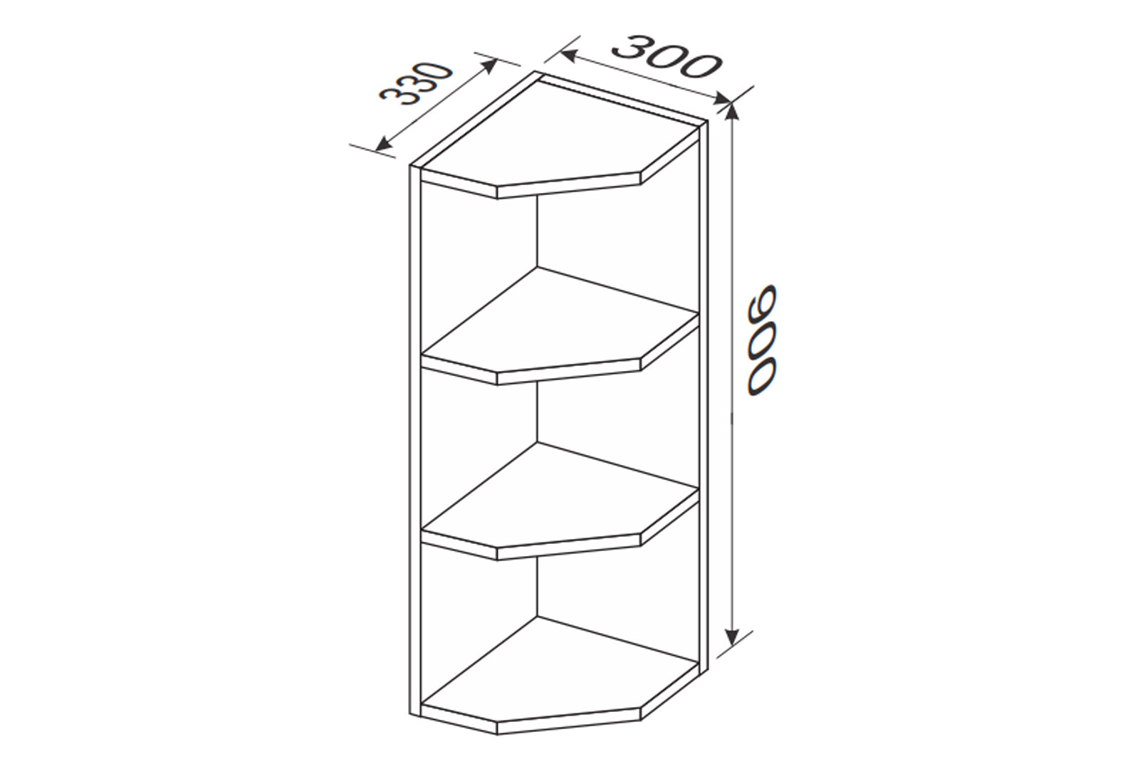 Фото 2 - Верх 30ВЗК/900 кутове закінчення Лео / Leo MiroMark