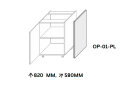 Изображение 3 - Боковая панель нижняя 820мм Лео / Leo МироМарк