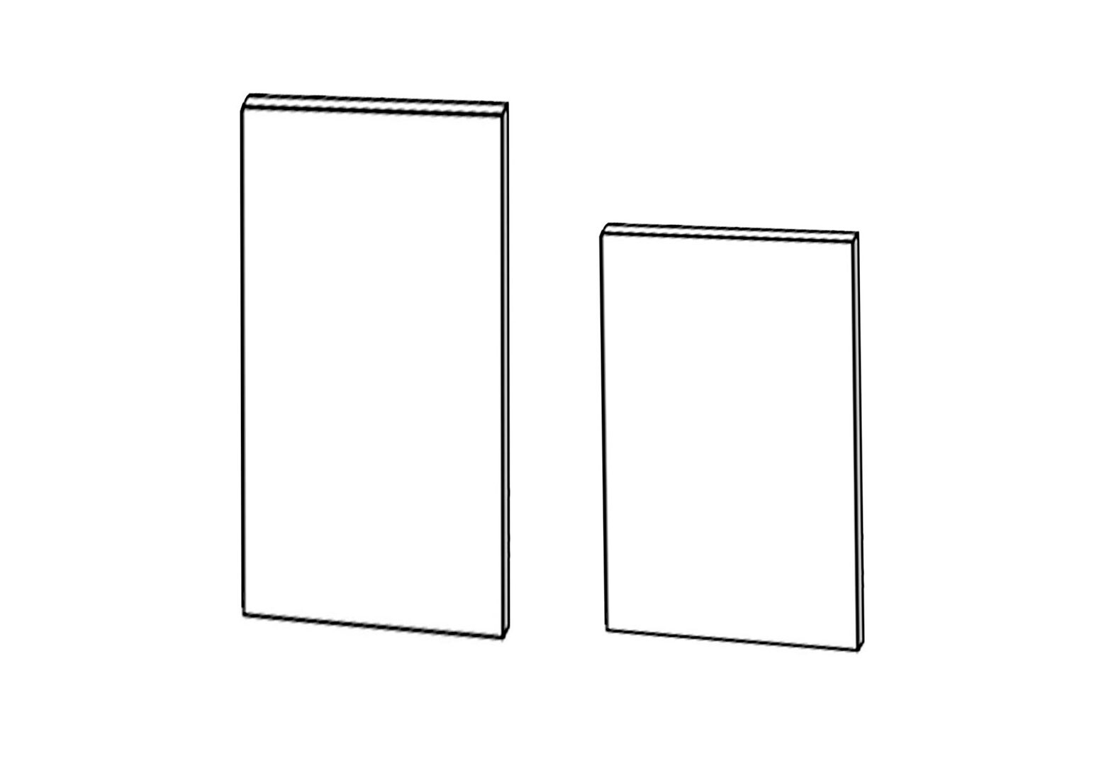 Фото 1 - Фасад Пенал 60П 2320мм Лео МироМарк