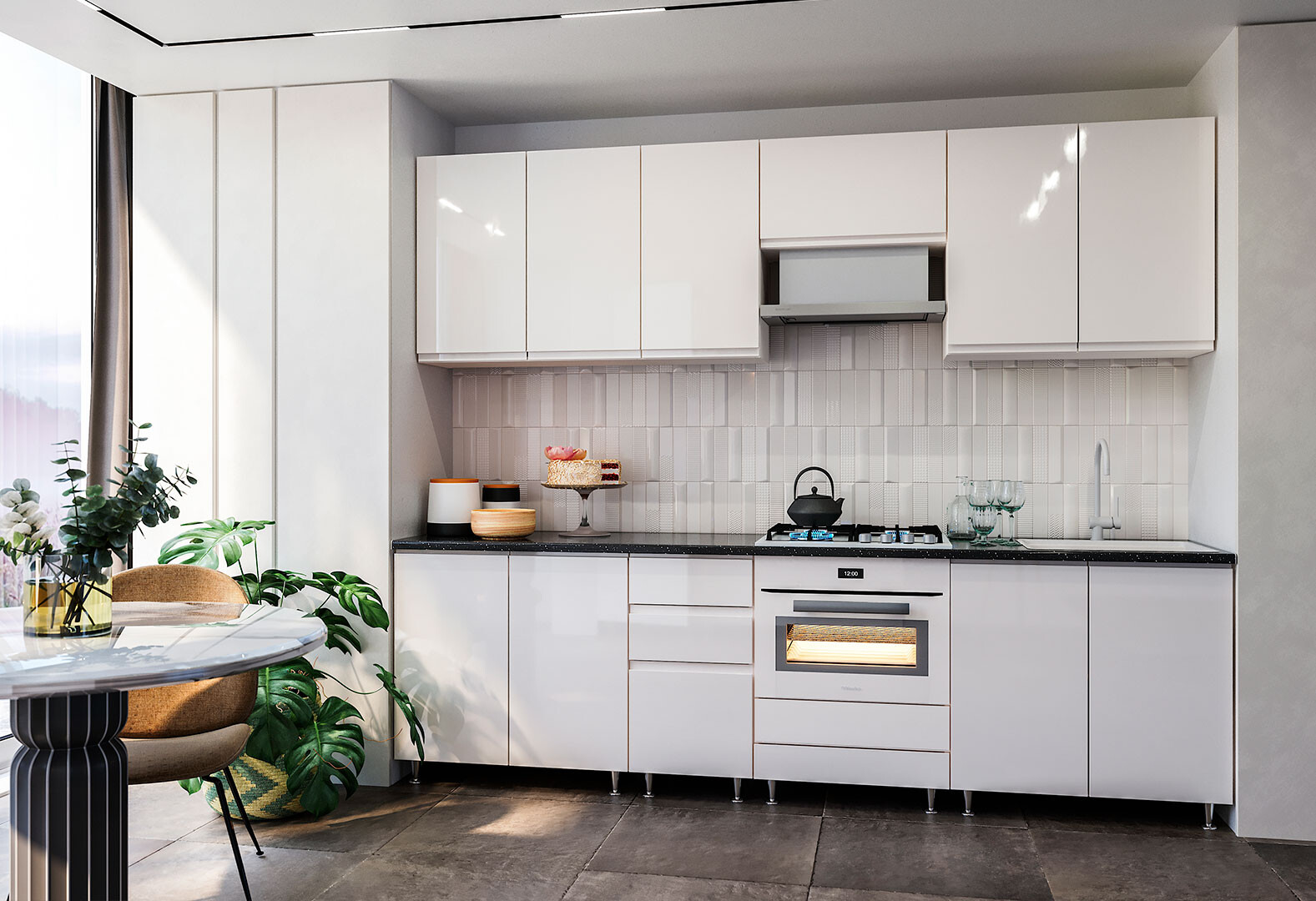 Фото 1 - Модульная кухня Миллениум / Millenium МироМарк