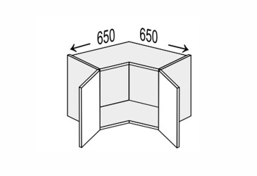 Фото Верх Угол В 90°/360 2дв Миллениум / Millenium МироМарк