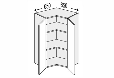 Фото Верх Угол В 90°/900 2дв Миллениум / Millenium МироМарк