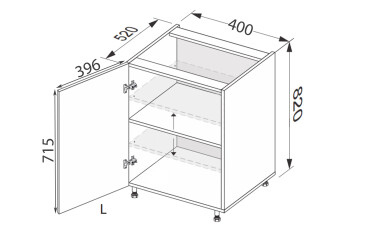 Фото Низ 40Н/820 1дв ліва