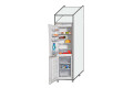 Фото 1 - Пенал 60ПХ/2320 холодильник лівий Міленіум / Millenium MiroMark