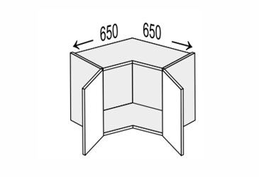 Image Верх Угол В 90°/450 2дв Pro Blum Миллениум / Millenium Premium МироМарк