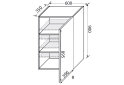 Image 2 - Верх 60В/900 1дв Pro Blum правая Миллениум / Millenium Premium МироМарк