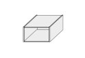 Image 1 - Корпус 80В 1дв Aventos Pro Blum 360мм МироМарк