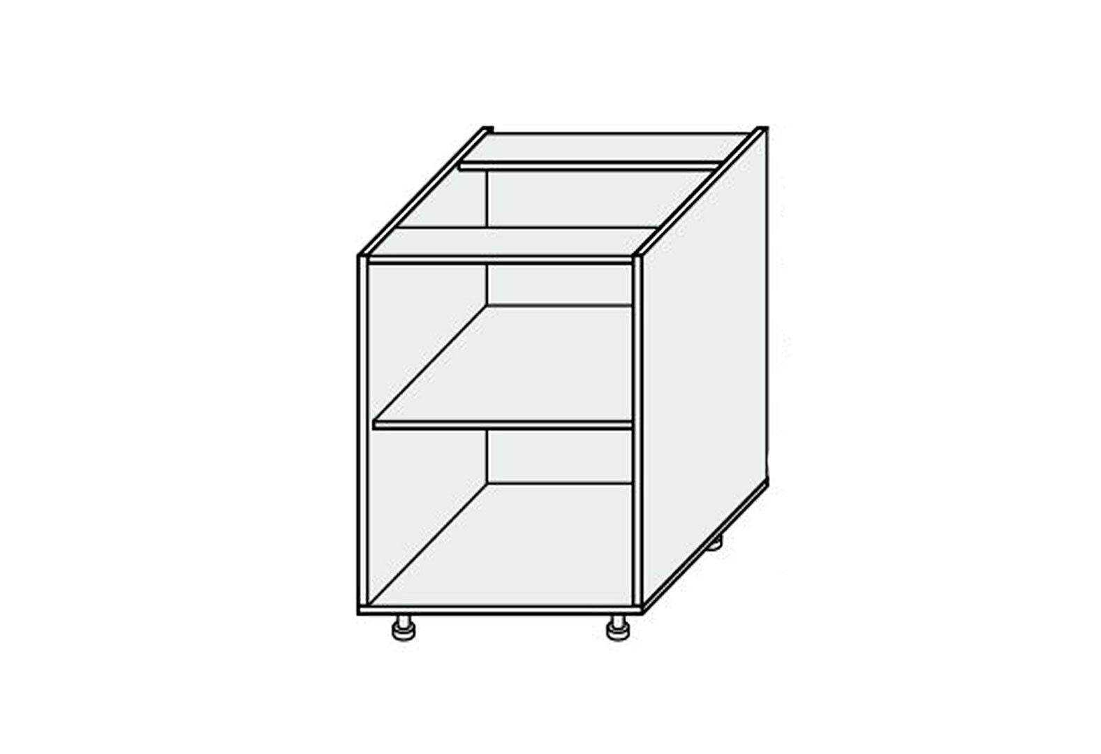 Фото 1 - Корпус 60Н 2дв Pro Blum 820мм МироМарк