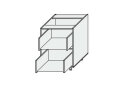 Image 1 - Корпус 90Н 2шх Pro Hettich 820мм MiroMark