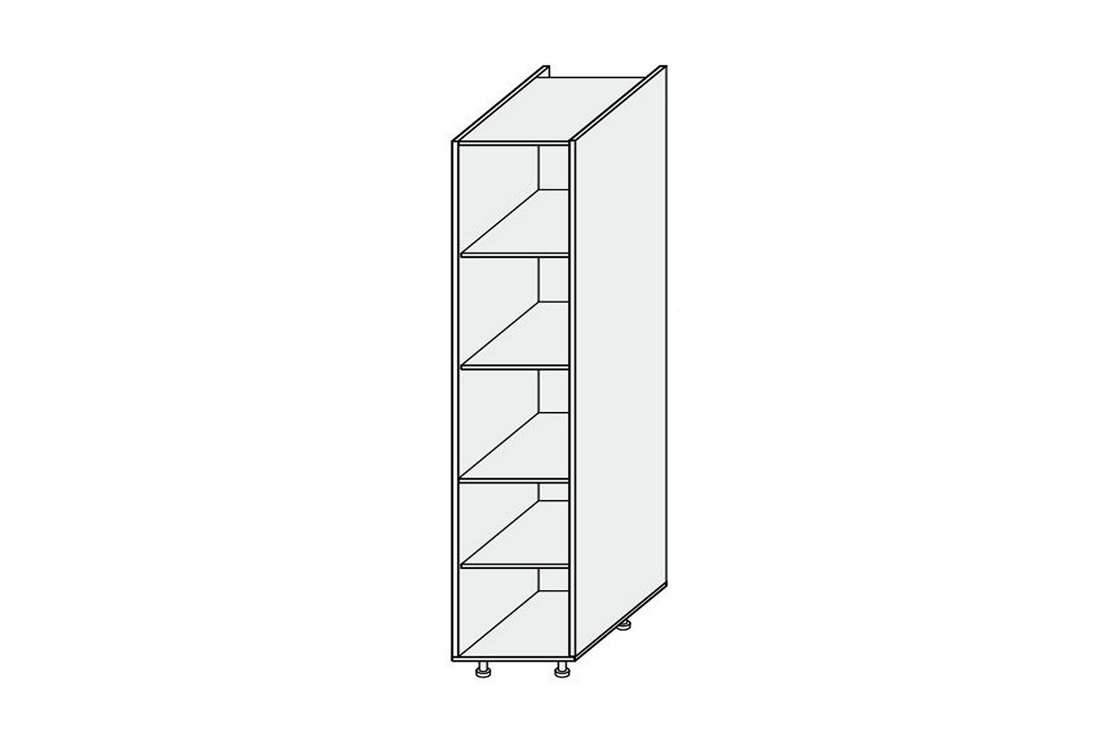 Фото 1 - Корпус Пенал 40П Pro Blum 2140мм МироМарк
