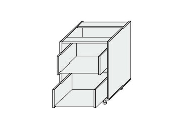 Фото Корпус 60Н 2шх Pro Hettich 820мм