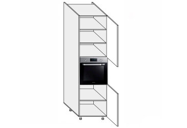 Image Пенал 60ПД/2320 духовка Pro Blum правый Миллениум / Millenium Premium МироМарк