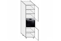 Image 1 - Пенал 60ПД/2320 духовка Pro Blum правий Міленіум / Millenium Premium MiroMark