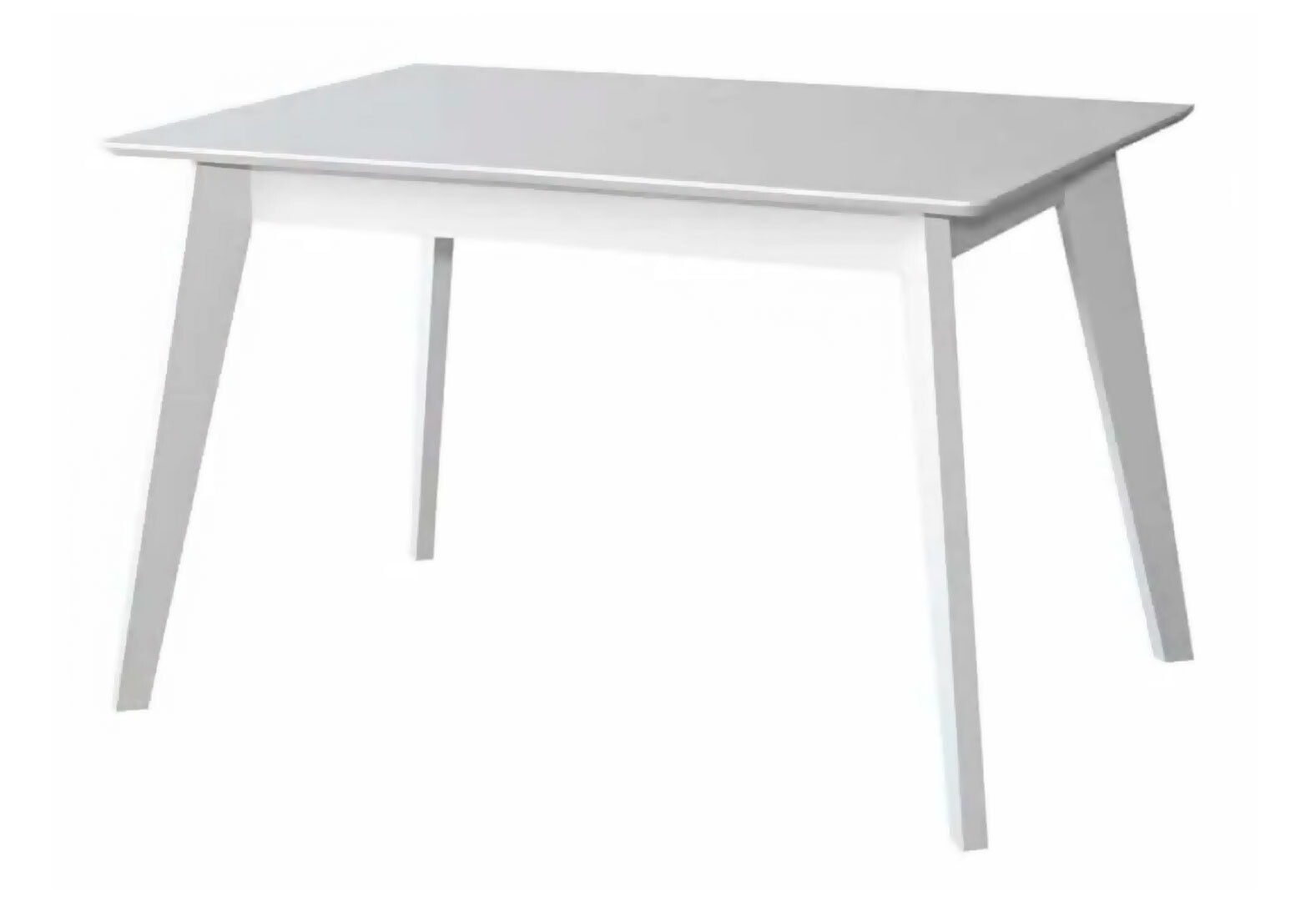 Фото 1 - Стол обеденный Pavlik Милан 120(+40)х80 белый, раскладной