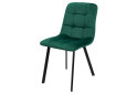 Изображение 1 - Стул кухонный Bjorn Кусто C-1 45x56x83 см мягкий, изумрудный Magic Velvet 2225, опора черная