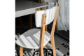 Фото 6 - Комплект стол Милан раскладной + 4 стула Тор натуральный / белый Pavlik