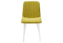 Изображение 2 - Стул кухонный Bjorn Кусто C-4 45x56x83 см мягкий, желтый Utario Velvet 2959, опора белая