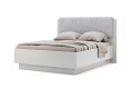 Фото 1 - Ліжко MiroMark Мегі / Megy підйомне з каркасом 160x200 см глянець сірий шиншила