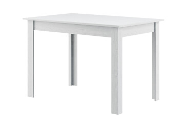 Фото Стол обеденный Киевский стандарт №02 110x80 см, белый структурный new