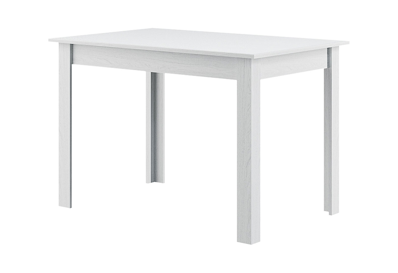 Фото 1 - Стіл обідній Київський стандарт №02 110x80 см, білий структурний new