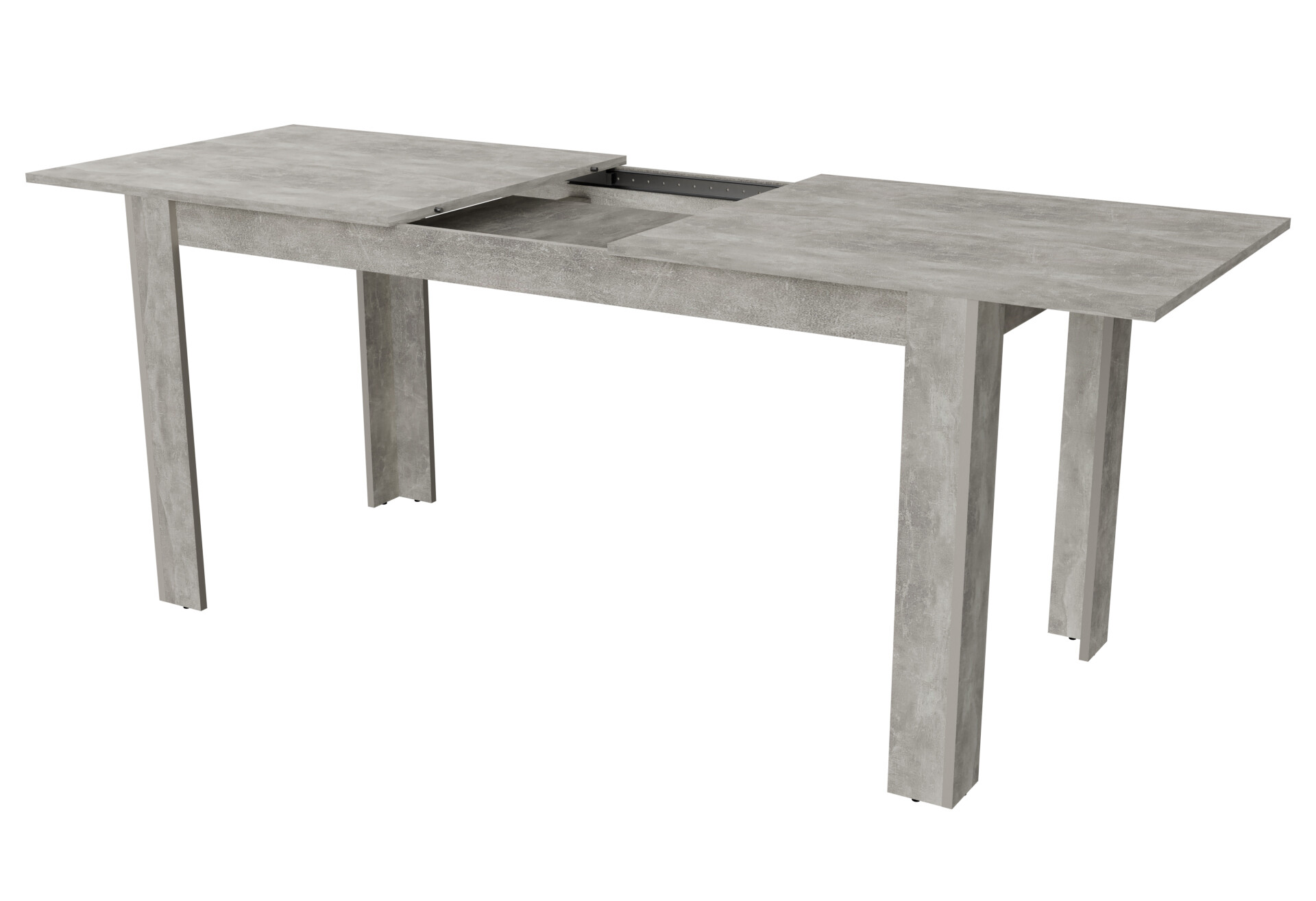 Фото 3 - Стол обеденный Неман Грон 156x68 см раскладной, бетон