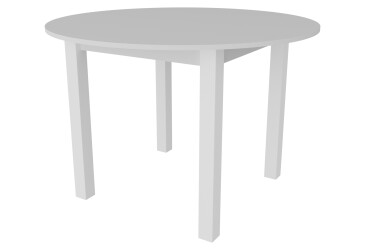 Фото Стол обеденный Неман Эль 88x88 см, белый