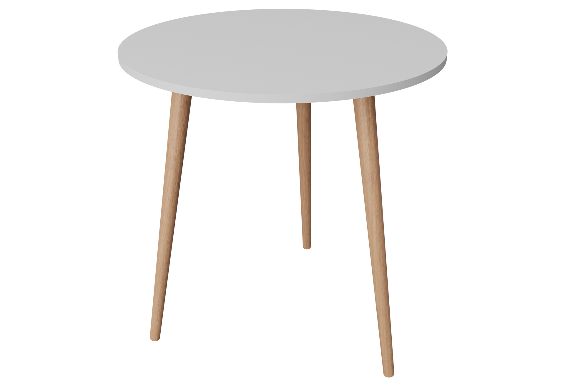 Фото 1 - Стол обеденный Неман Сет 3 68x68 см, белый / ольха (лак)