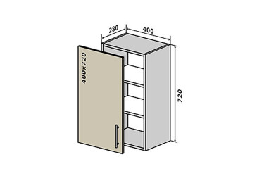 Фото В3 Тумба 1Д 40 Моно Вип-Мастер