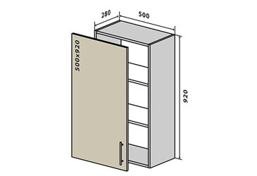 Фото В45 Тумба 1Д 50 Моно Вип-Мастер