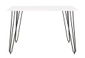 Фото 1 - Стол обеденный Новый Стиль Aller Black (18) 120x80 см, белый