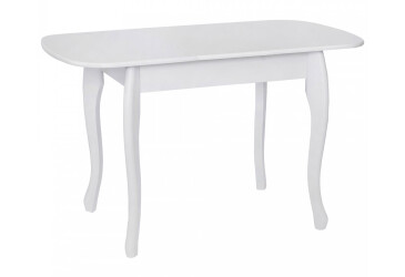Фото Стол обеденный Модуль Люкс Кантри 93x67 см раскладной, белый