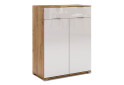 Фото 3 - Комод MiroMark Асті 2-дверний з 1 шухлядою 80 см Дуб крафт/Білий