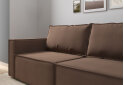 Image 4 - Диван Вика Микадо 242x115 см, темно-коричневый (Steam 46)