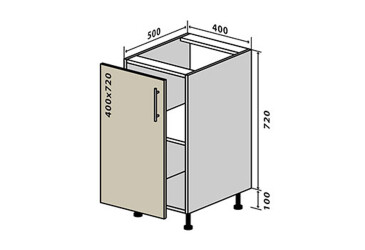 Фото Н3 Тумба 1Д 40