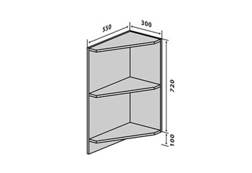 Фото Н17 Полки угловые