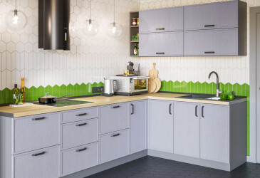 Фото Кухня Моно Luxe Комплект 2.8x1.8 Вип-Мастер