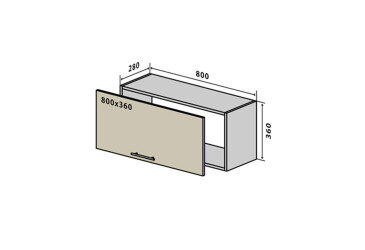Фото В11 Тумба низкая 80 Бета Вип-Мастер