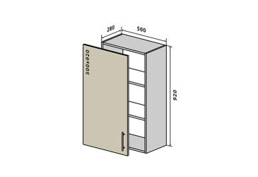 Фото В45 Тумба 1Д 50 Бета Вип-Мастер