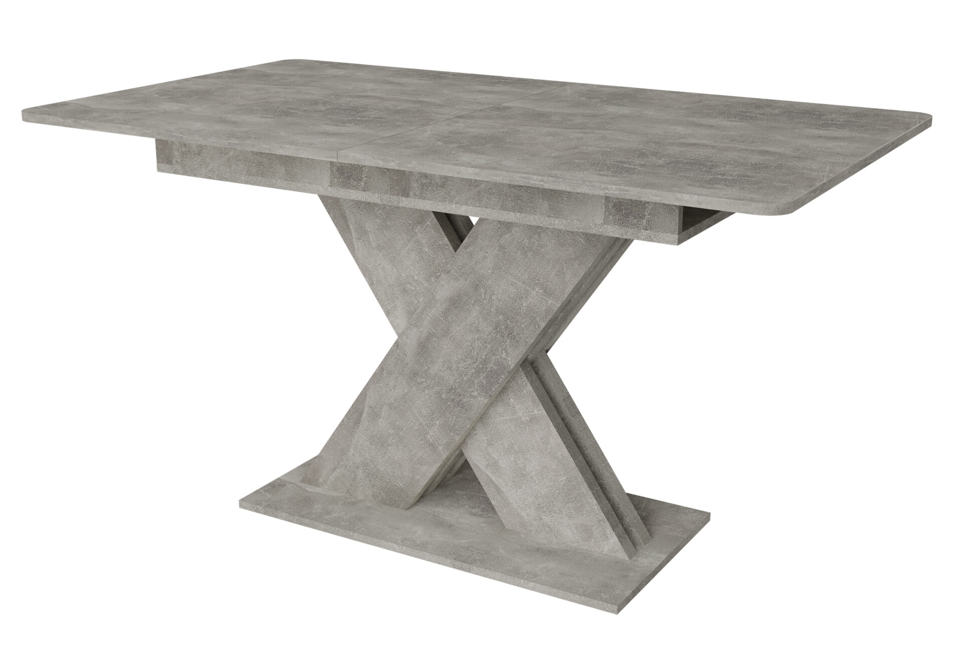 Фото 1 - Стол обеденный Неман Вито 140x80 см раскладной, бетон