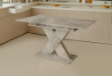 Фото 8 - Стол обеденный Неман Вито 140x80 см раскладной, бетон