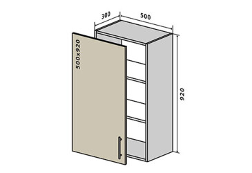 Фото В45 Тумба 1Д 50 Бета Люкс Вип-Мастер