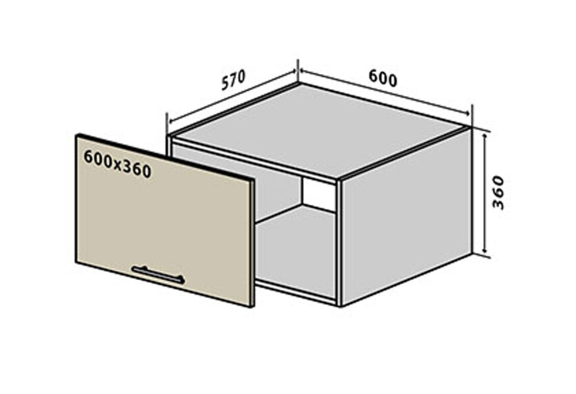 Фото В66 Окапник Пенал 60 Бета Люкс Вип-Мастер