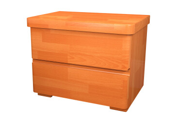 Фото Тумба приліжкова Arbor Drev Регіна з 2 шухлядами 50 см вільха бук