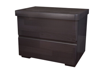 Фото Тумба приліжкова Arbor Drev Регіна з 2 шухлядами 50 см венге магія сосна