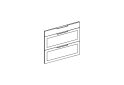 Image 1 - Фасад Н 80 3Ш (1+2) Анна Svit Mebliv