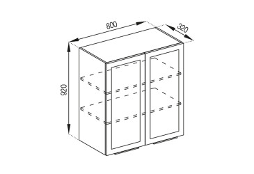 Фото В 80 (h-920) Анна Світ Меблів