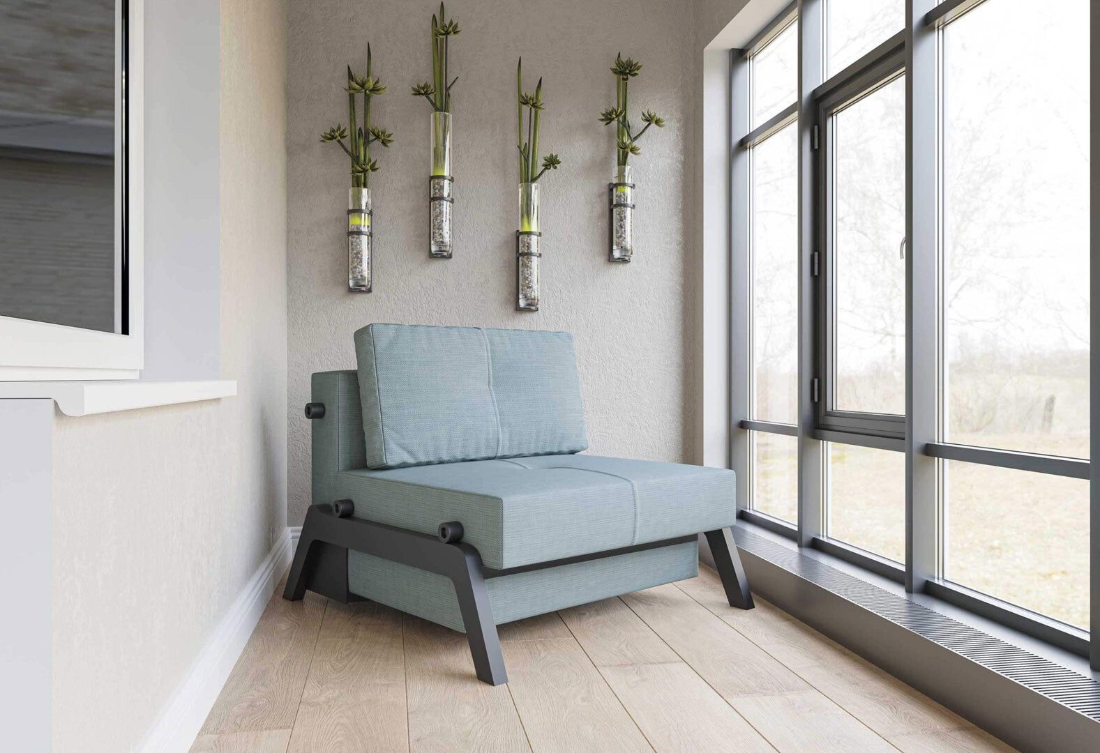 Фото 1 - Диван UMa Оксфорд мини 100x101 см