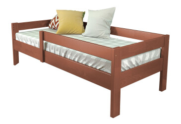 Фото Ліжко Arbor Drev Альф (без шухляд) 90х200, бук, яблуня локарно