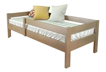 Фото Ліжко Arbor Drev Альф (без шухляд) 90х200, сосна, горіх